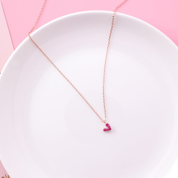 Red Heart Necklace