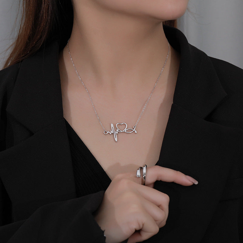 Heartbeat Necklace