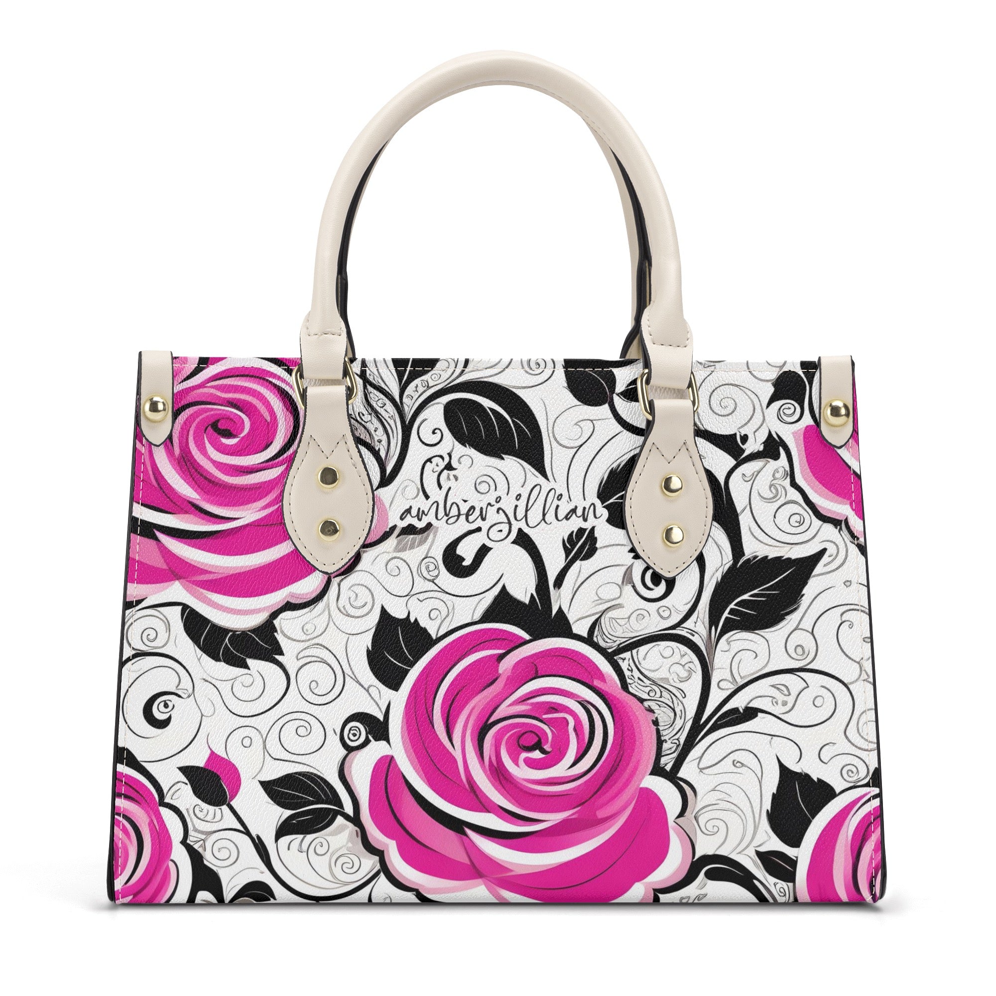 Rosy Vines - PU Handbag