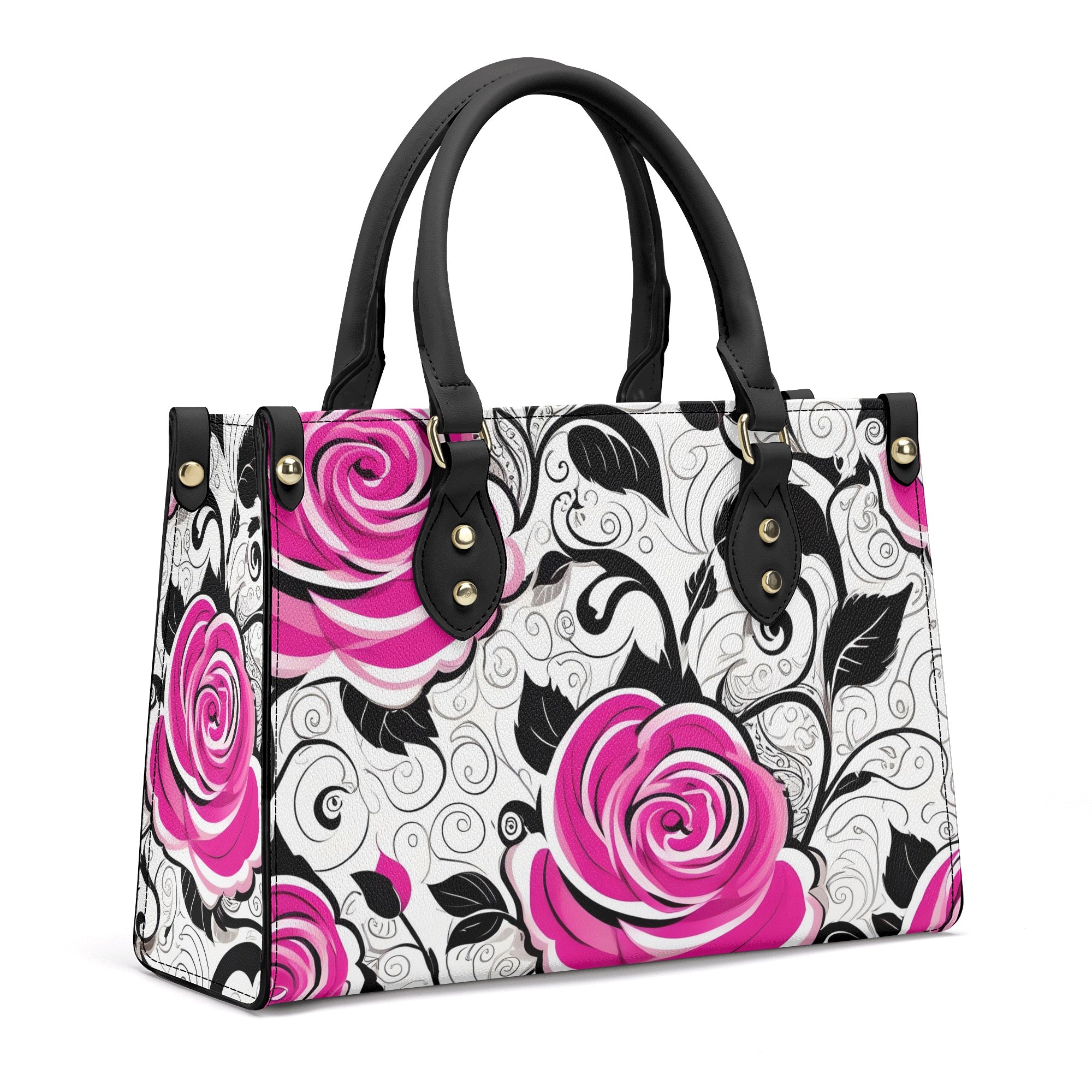 Rosy Vines - PU Handbag