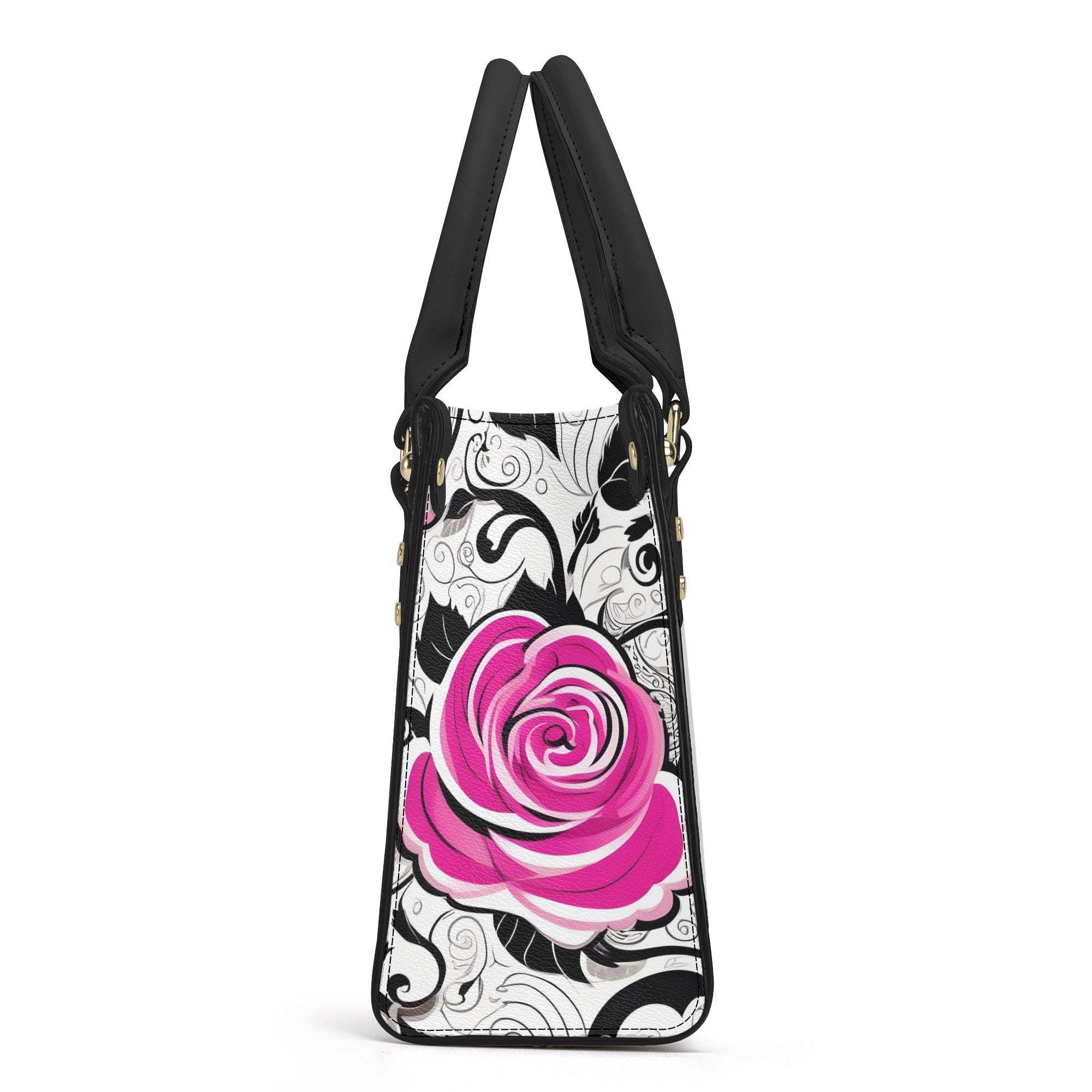 Rosy Vines - PU Handbag