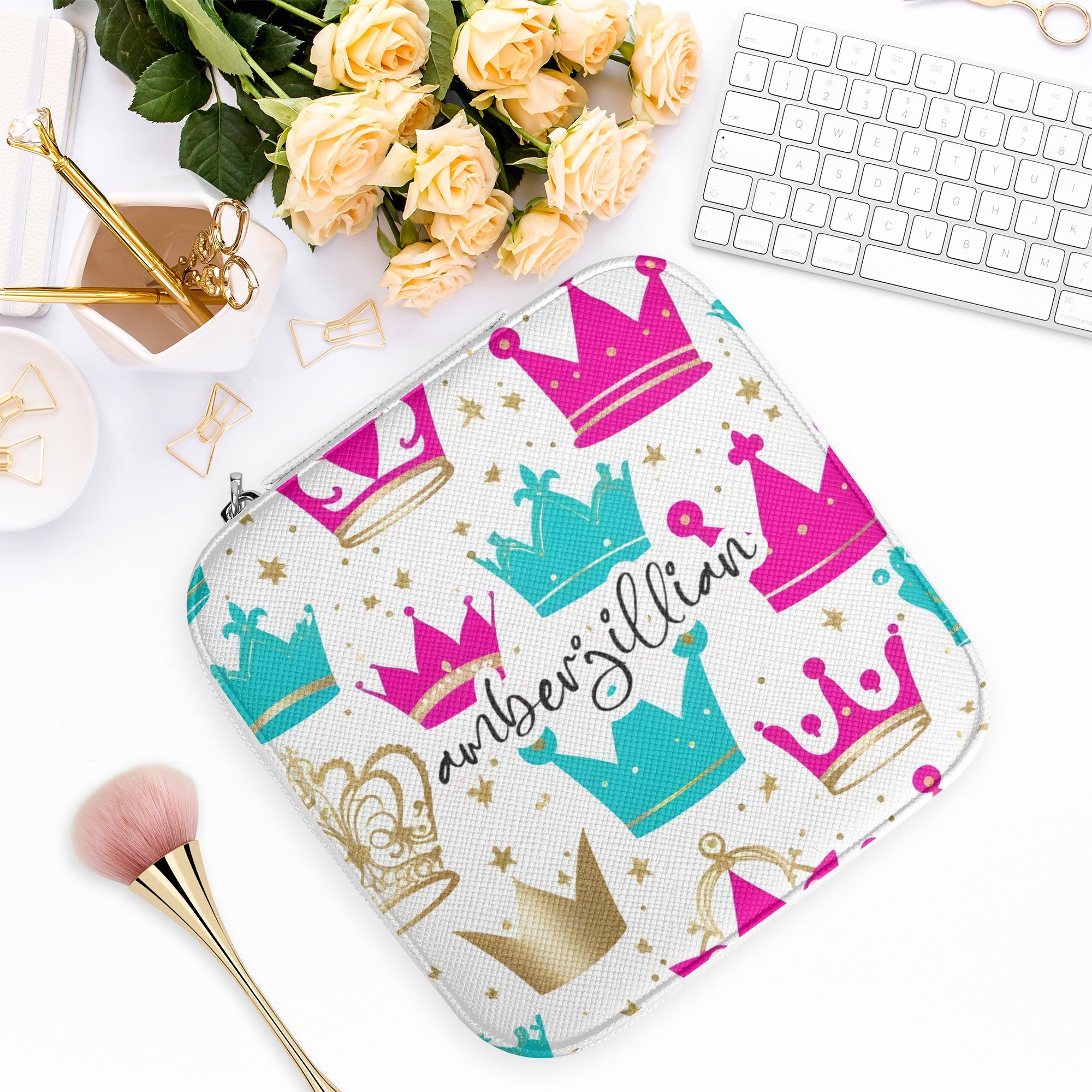 Call Me Queen - Square Jewelry Case Box