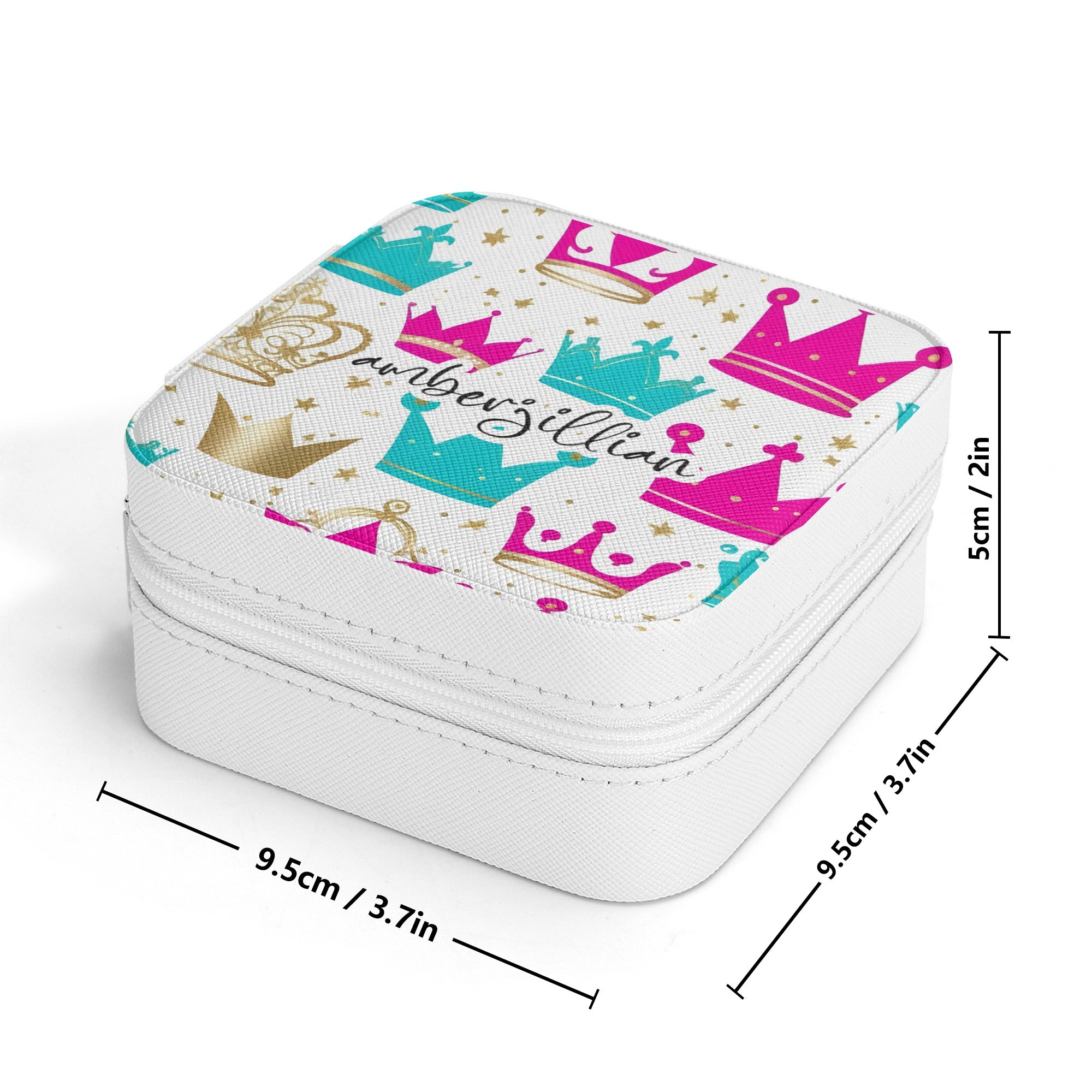 Call Me Queen - Square Jewelry Case Box