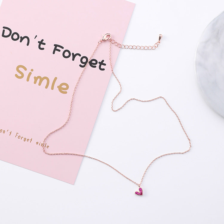 Red Heart Necklace