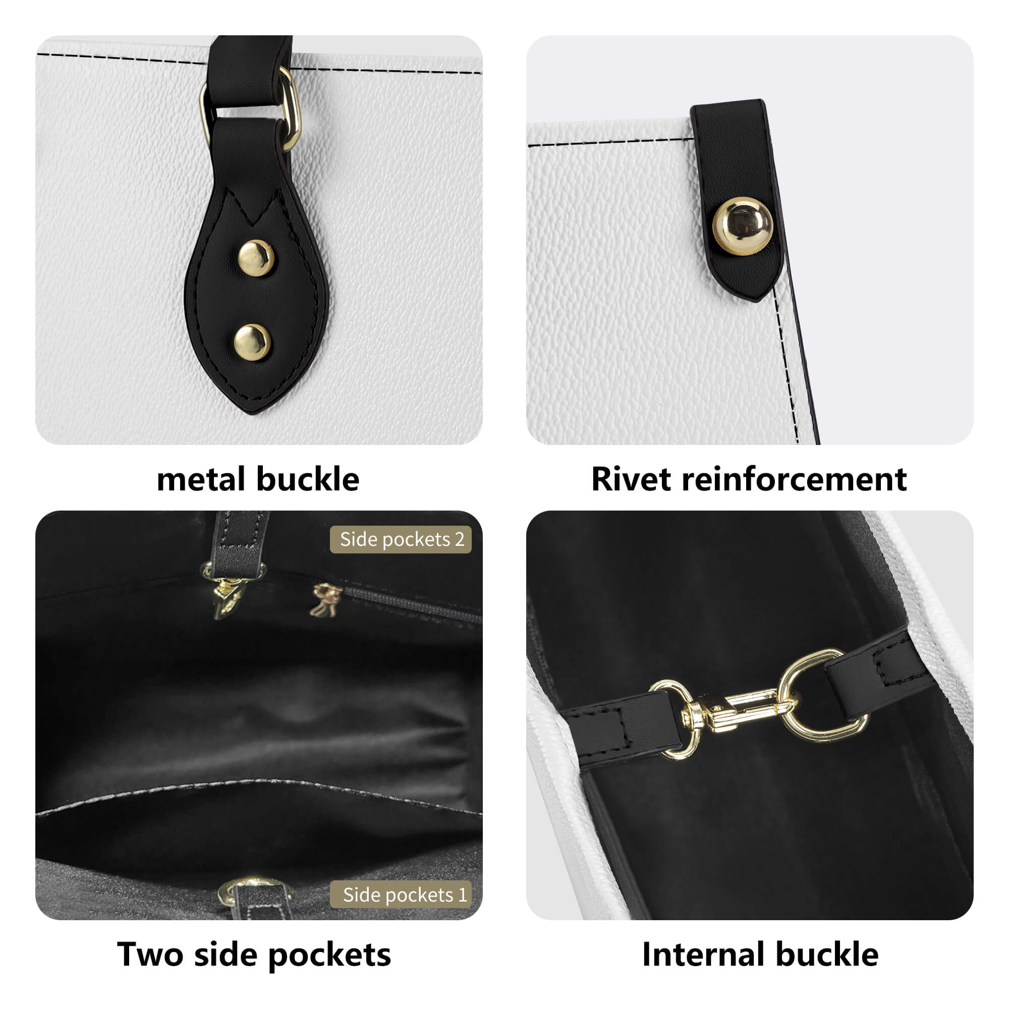 Rosy Vines - PU Handbag