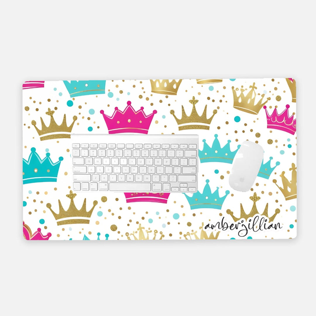 Call Me Queen - Desk Mat - Large (24" x 14")