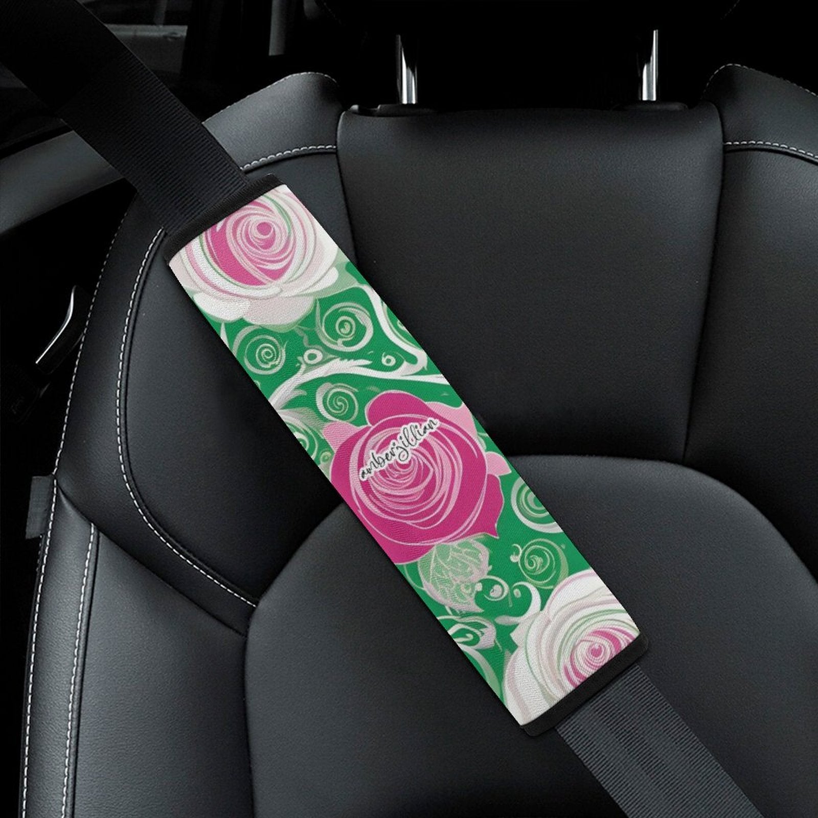 Rosy Vines - Car Seat Belt Shoulder Pad