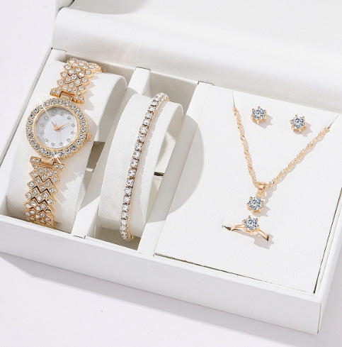 Women's Watch & Jewelry Set