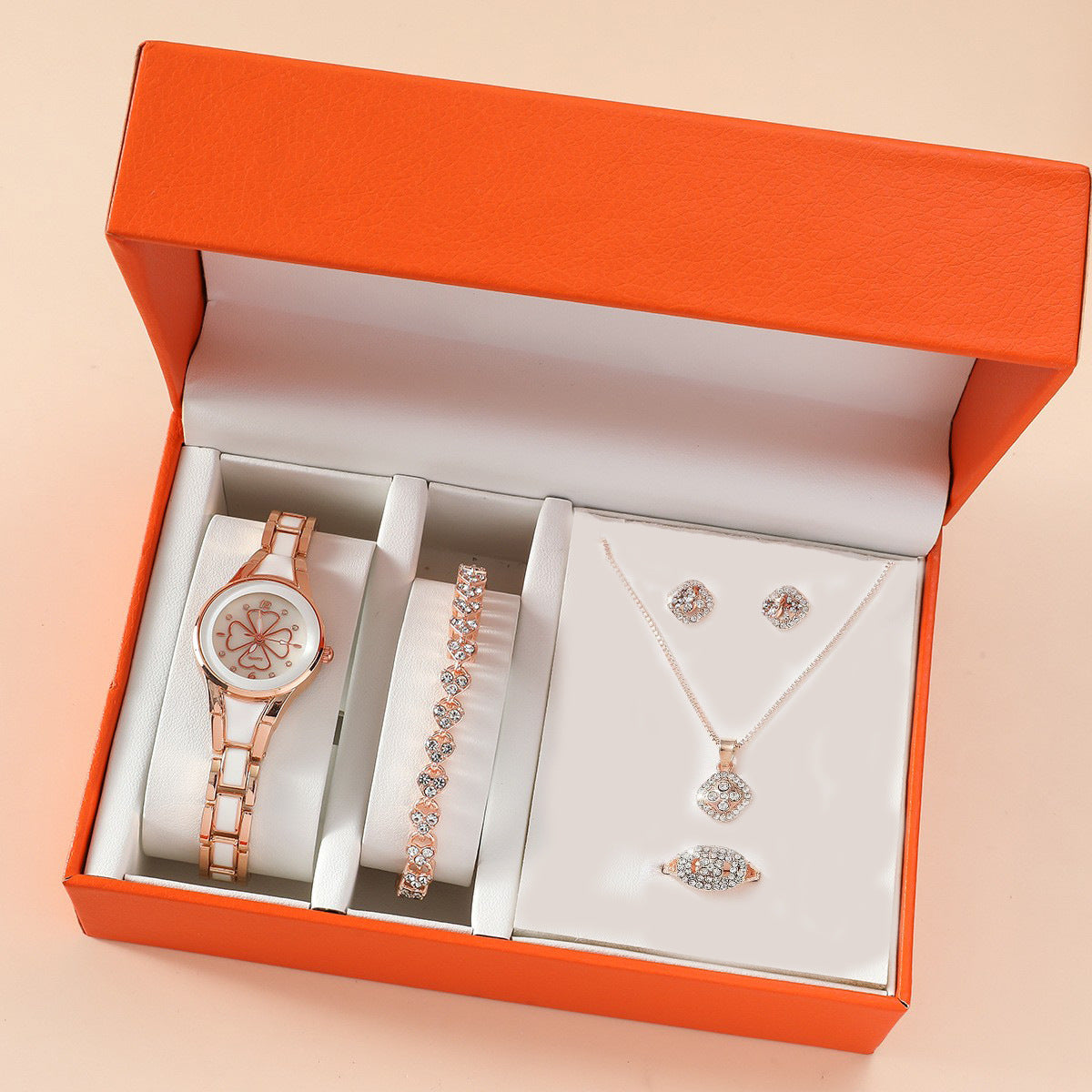 Women's Watch & Jewelry Set