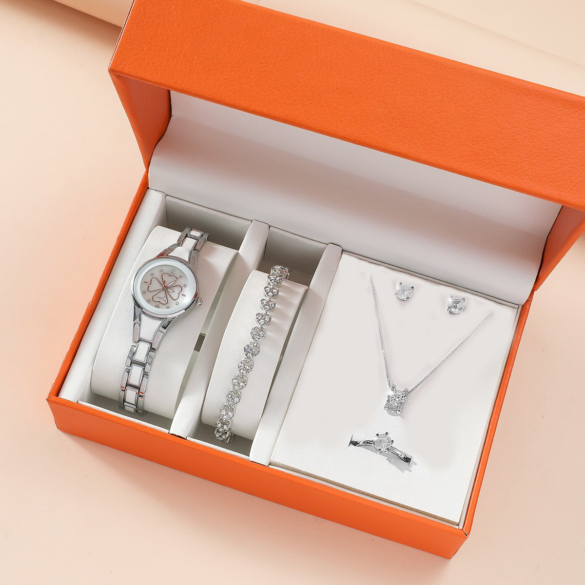 Women's Watch & Jewelry Set