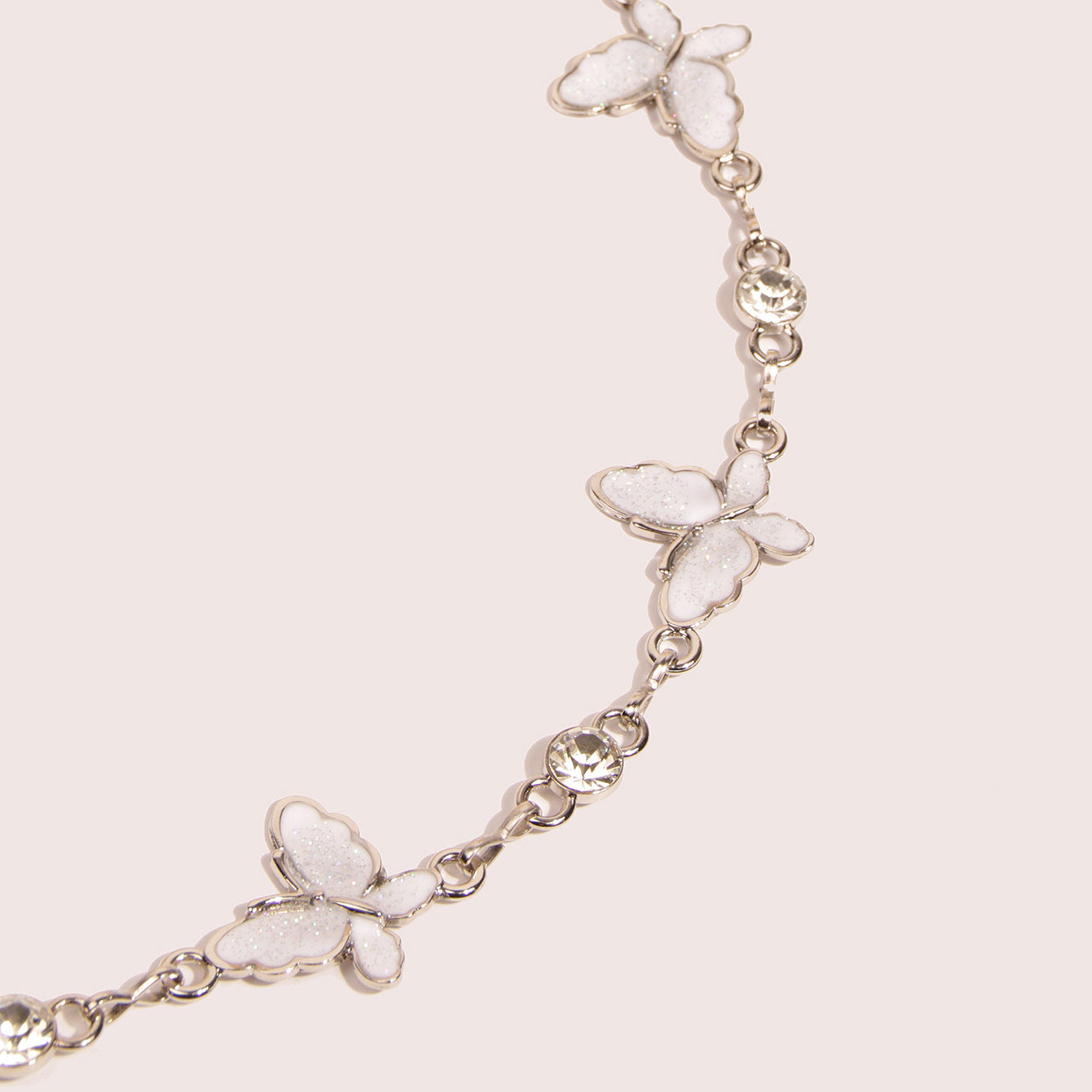 Butterfly Enamel Women's Chain Belt