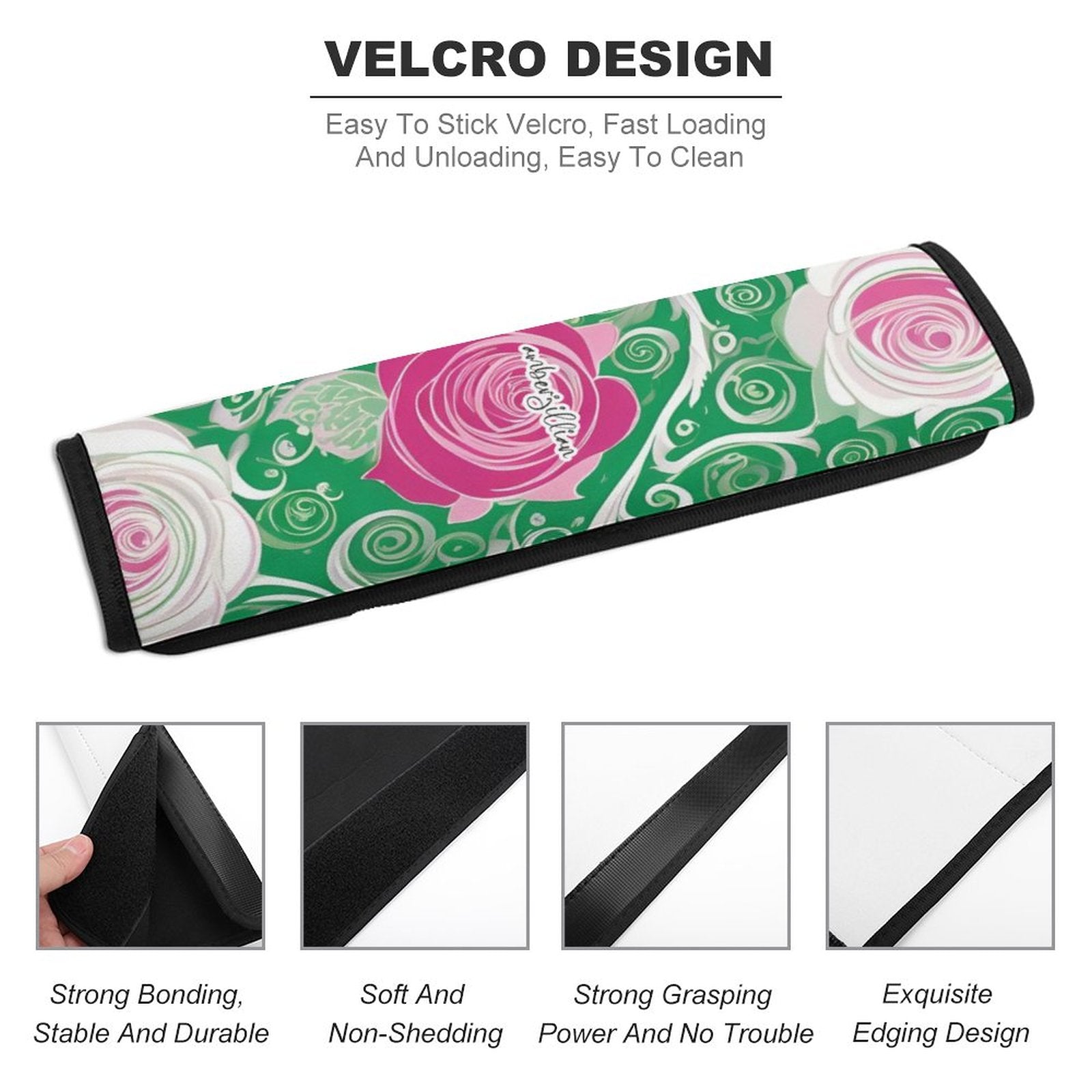 Rosy Vines - Car Seat Belt Shoulder Pad