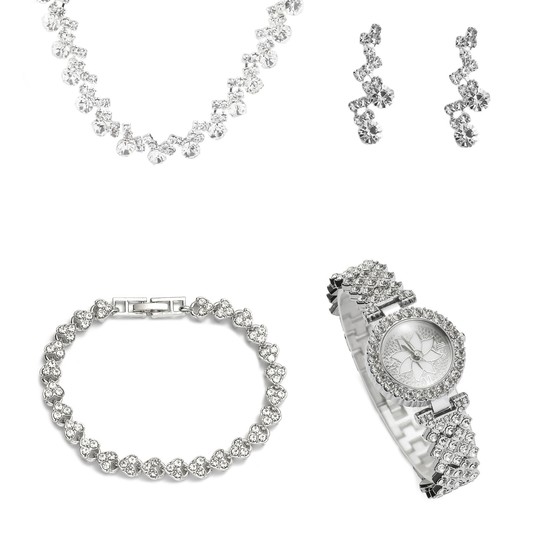 Women's Watch & Jewelry Set