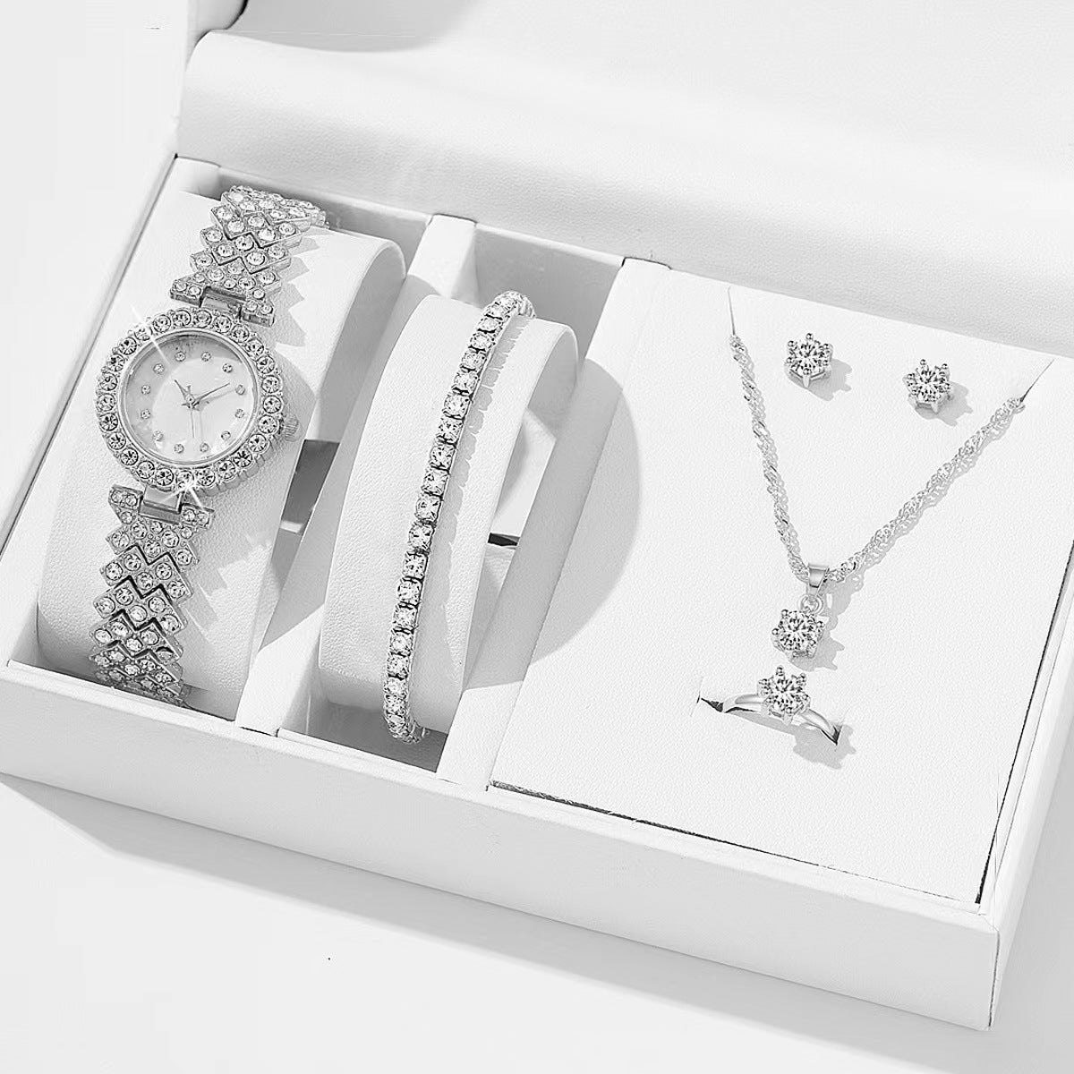 Women's Watch & Jewelry Set