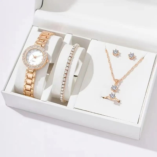 Women's Watch & Jewelry Set