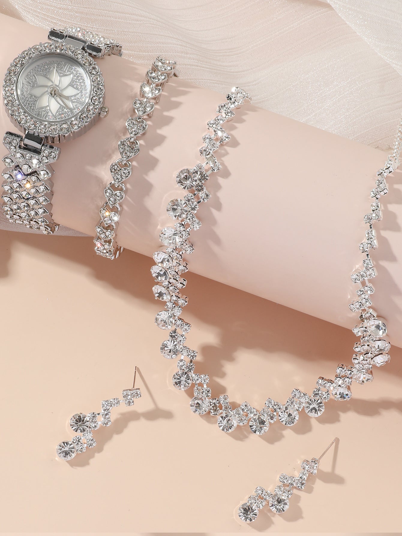 Women's Watch & Jewelry Set